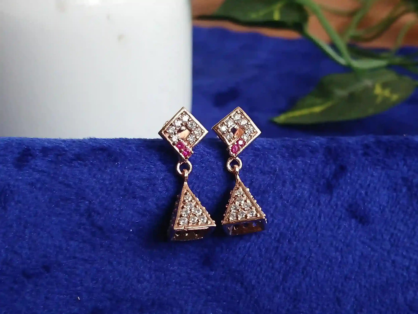 Rose Gold Earring - 009