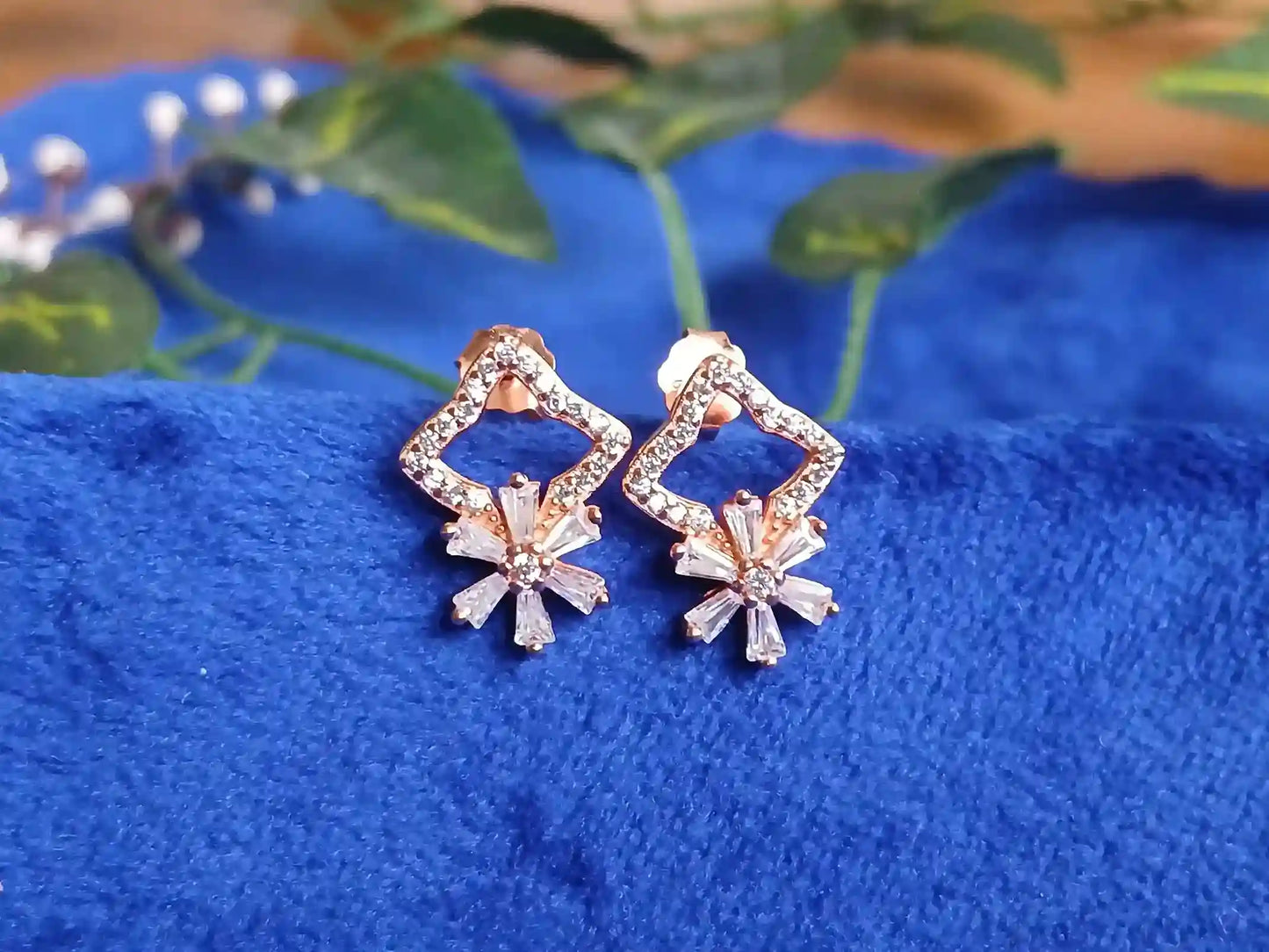 Rose Gold Earring - 012