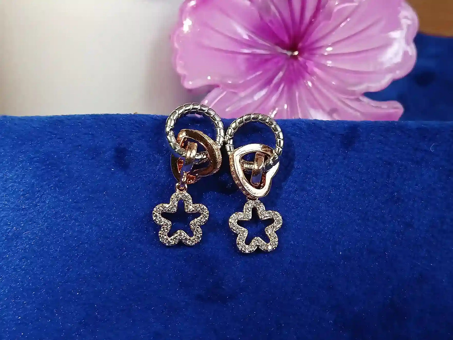 Rose Gold Earring - 015