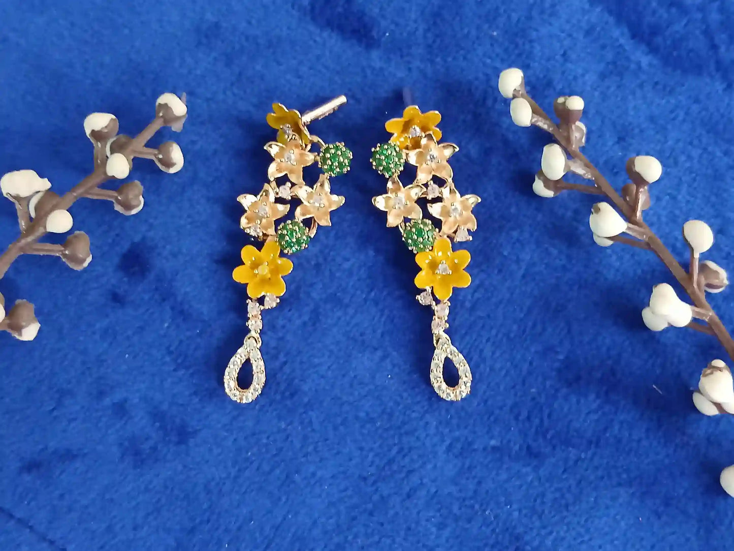 Rose Gold Earring - 018