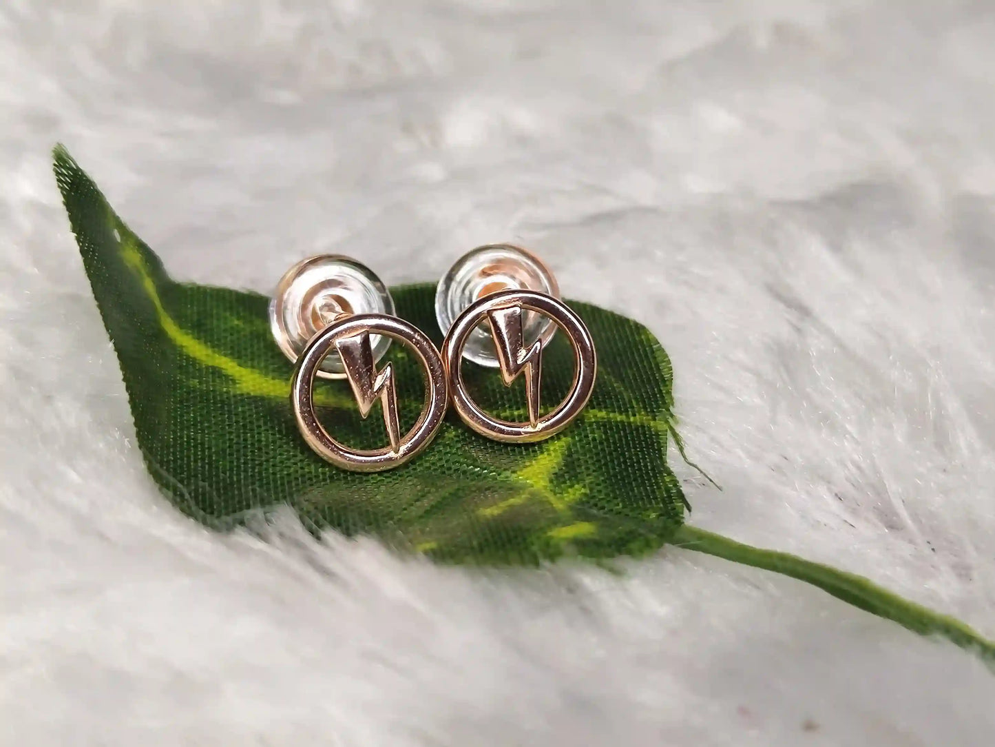 Rose Gold Earring - 034