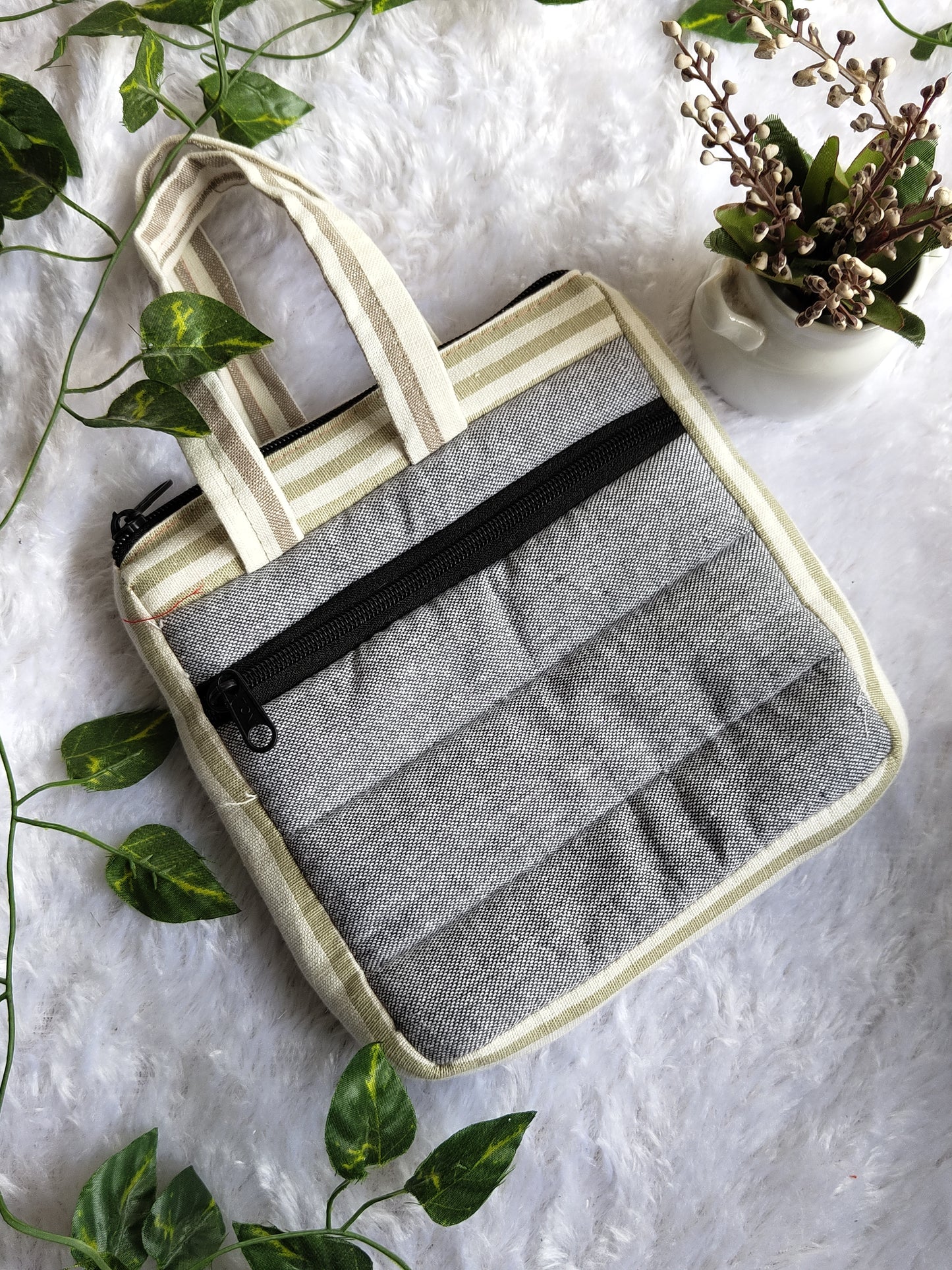 Small 2 zip bag