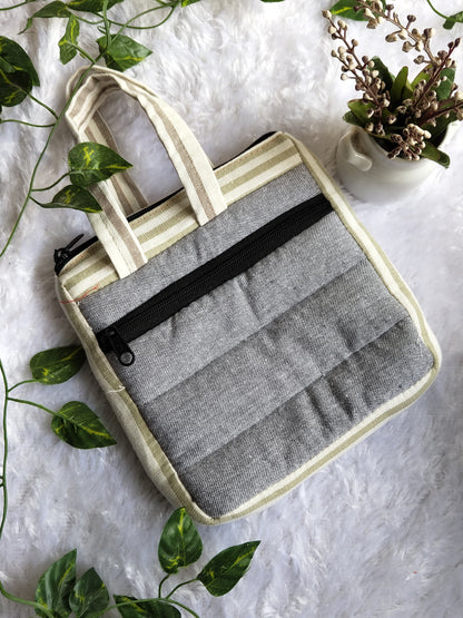 Small 2 zip bag