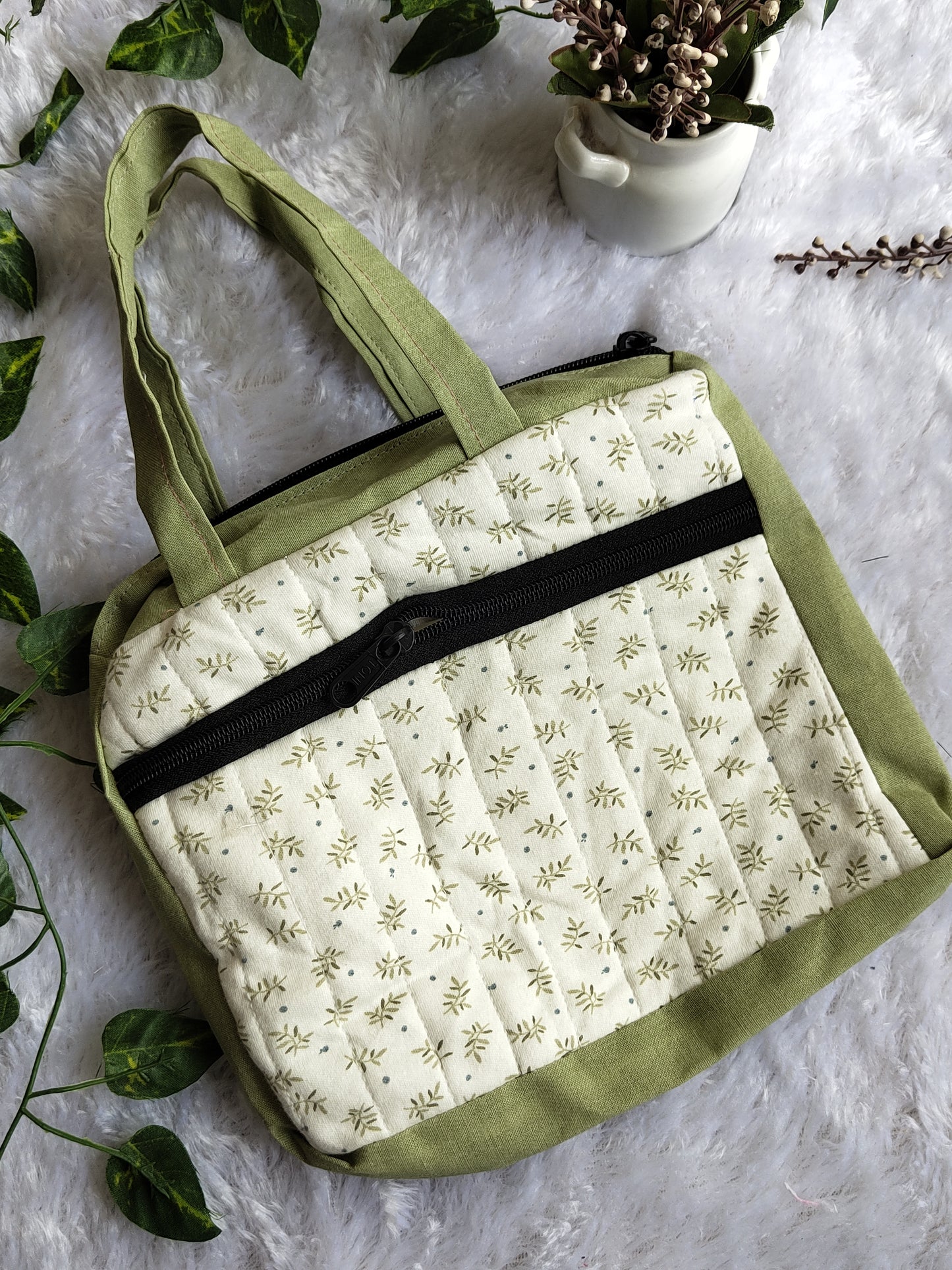 Small 2 zip bag