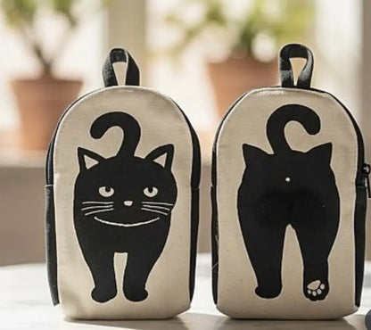 Cat phone pouch