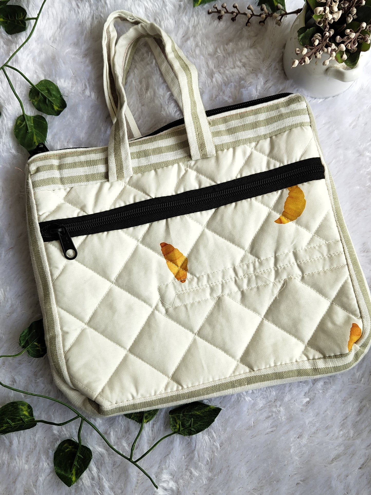 Small 2 zip bag