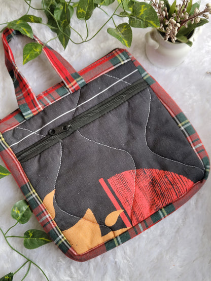 Small 2 zip bag