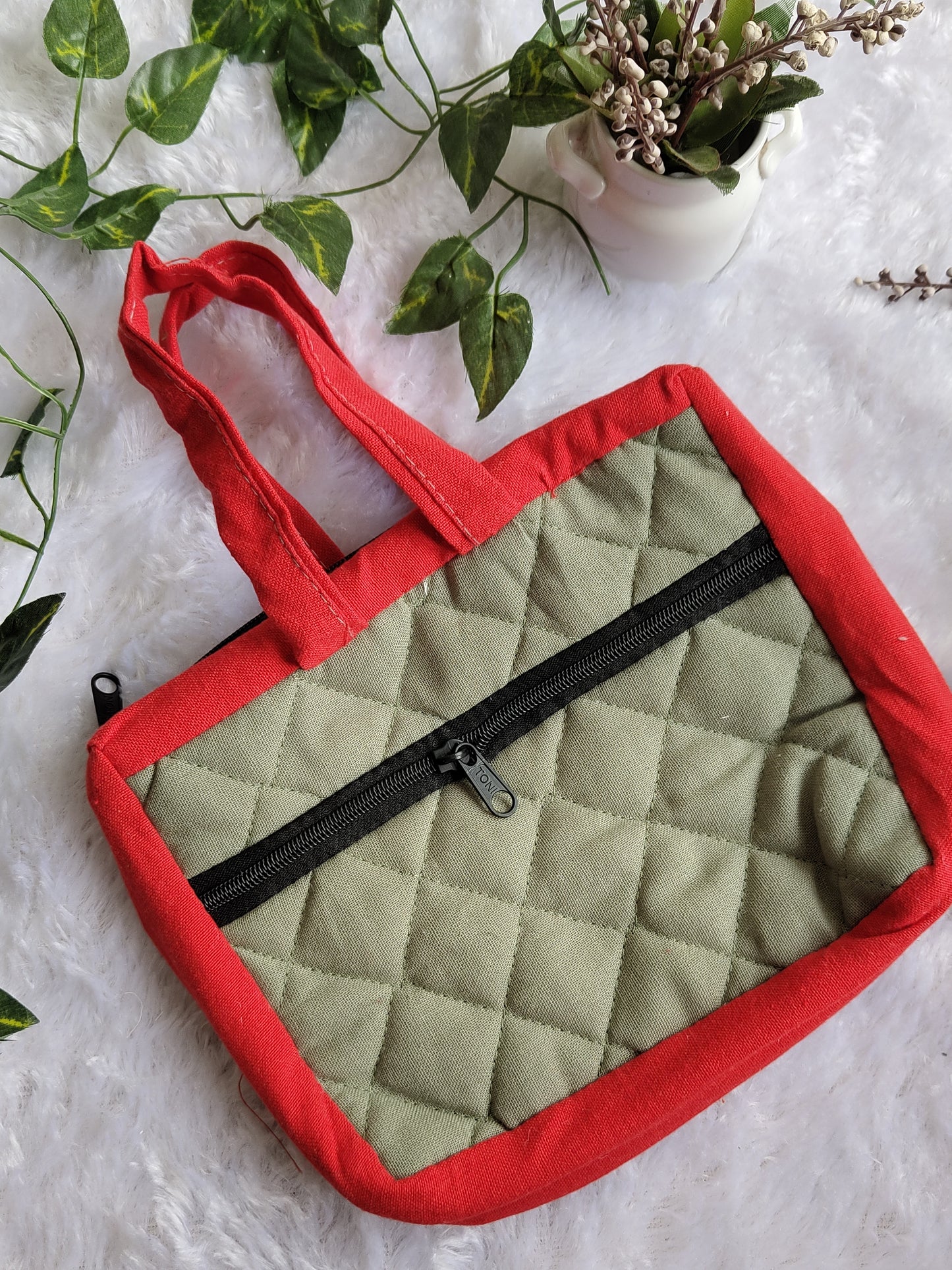 Small 2 zip bag