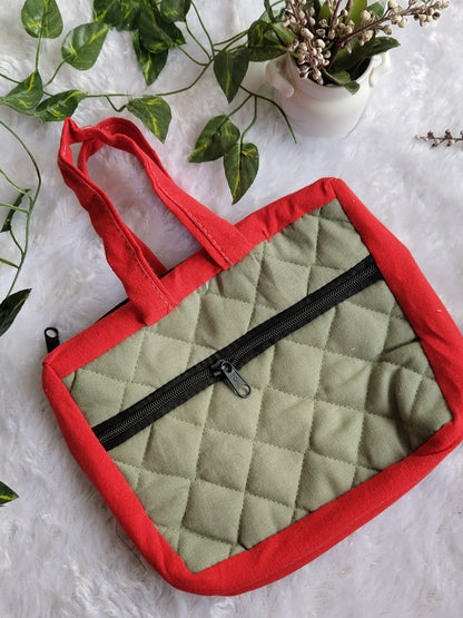 Small 2 zip bag