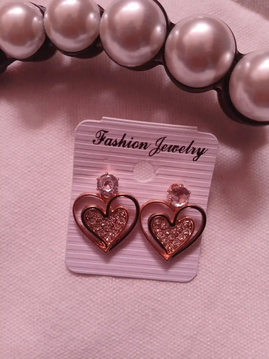 Black and White Earrings