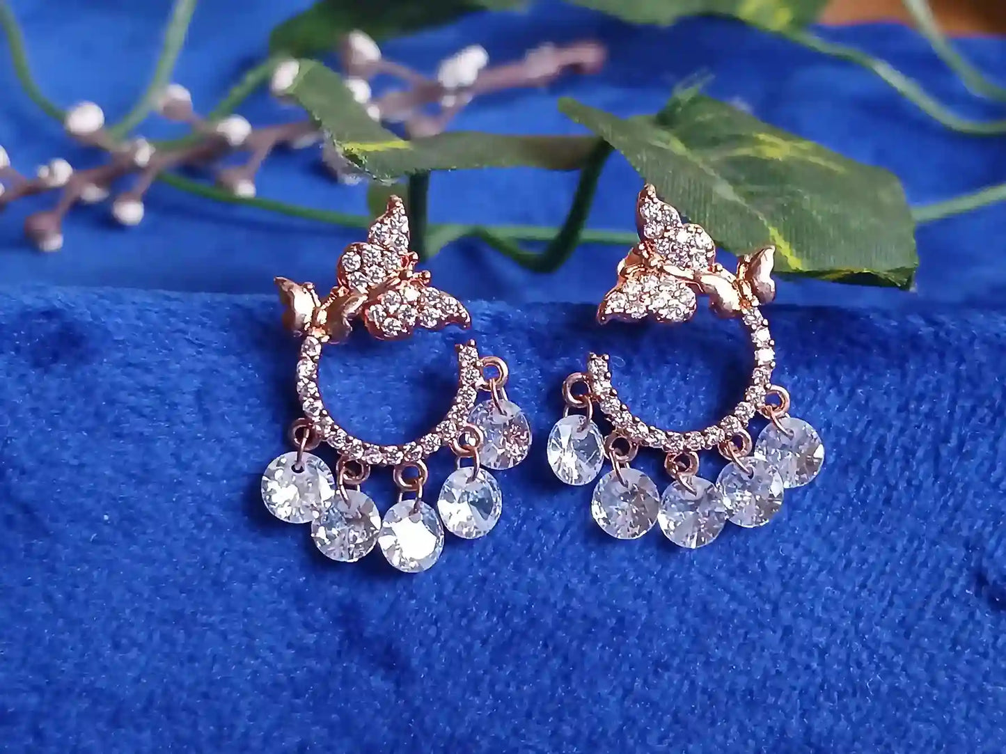 Rose Gold Earring - 004