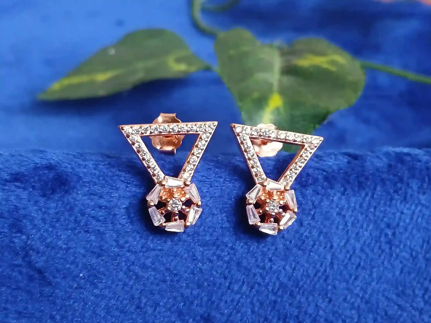 Rose Gold Earring - 005