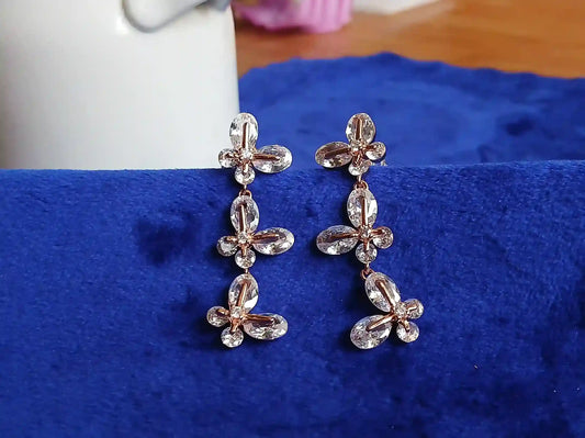 Rose Gold Earring - 014