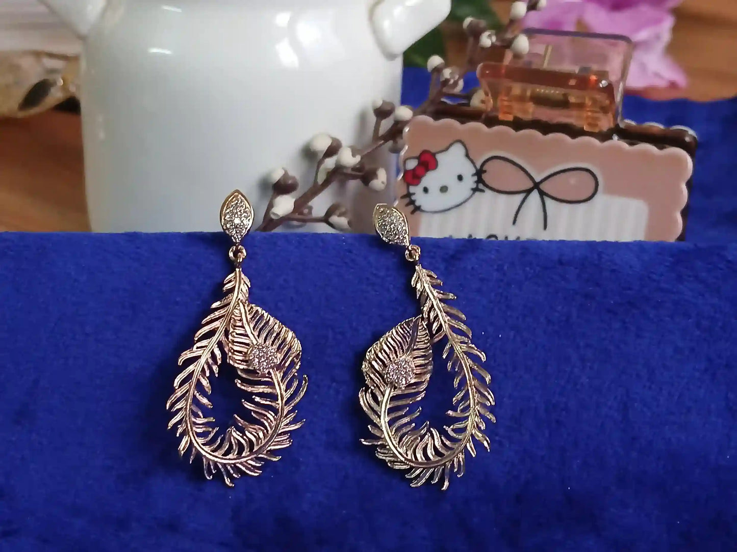 Rose Gold Earring - 020