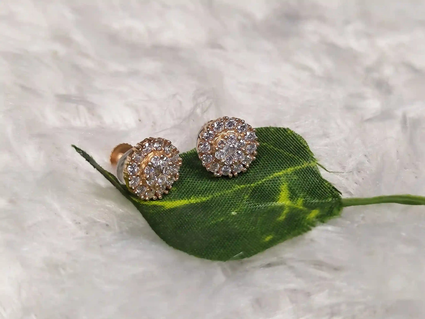 Rose Gold Earring - 039